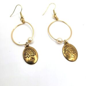Gold plated Hoop Earrings